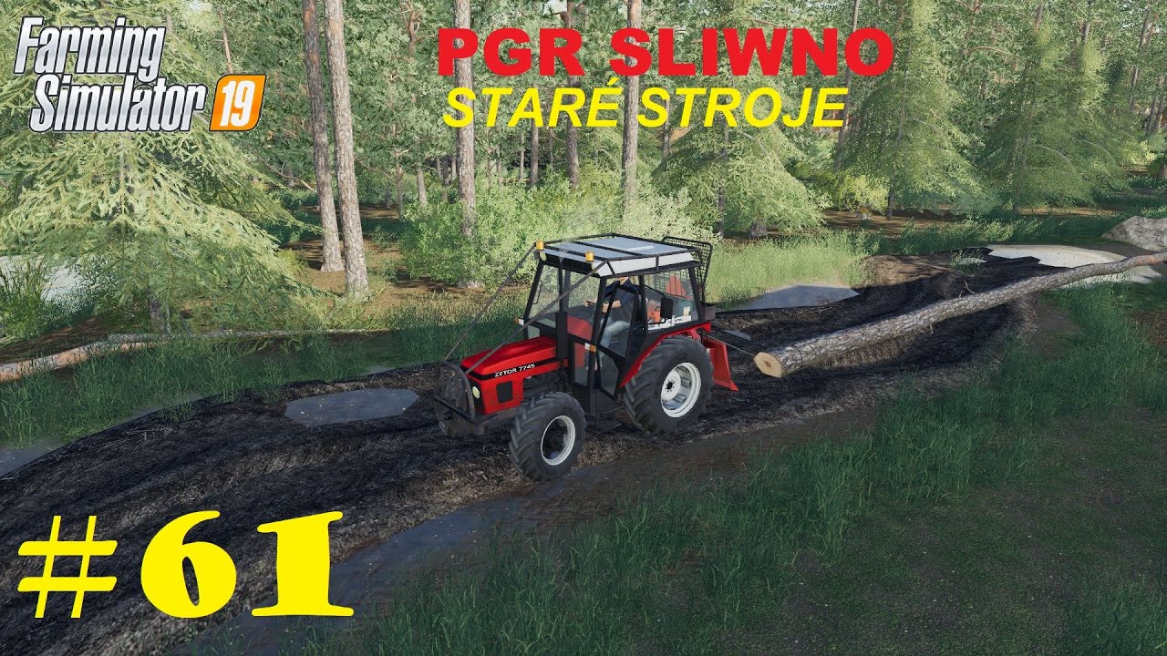 TĚŽBA DŘEVA - PGR Sliwno I Farming simulator 19 - CZ/SK #61