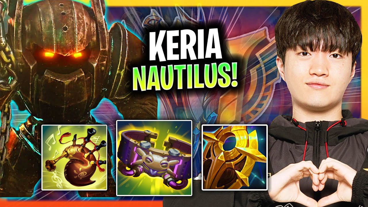 KERIA CHILLING WITH NAUTILUS SUPPORT! | T1 Keria Plays Nautilus Support vs Lulu!  Season 2025