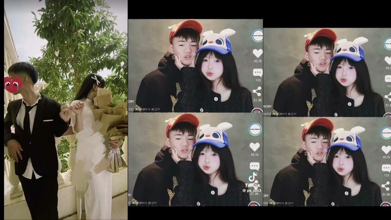 [ Tổng Hợp VD Tiktok ] cặp đôi cute nhất Tiktok #xhh#tiktokvideo #xhhh #capcut 