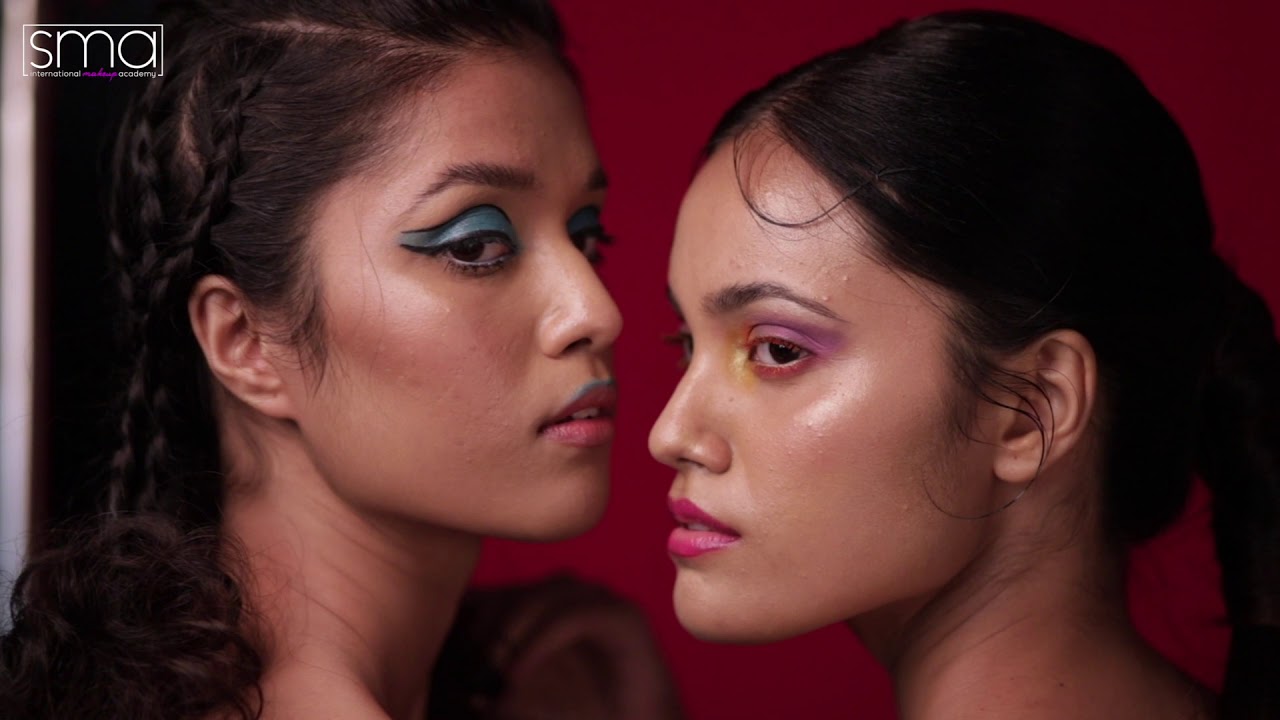 Fashion Makeup Exam at SMA International Makeup Academy