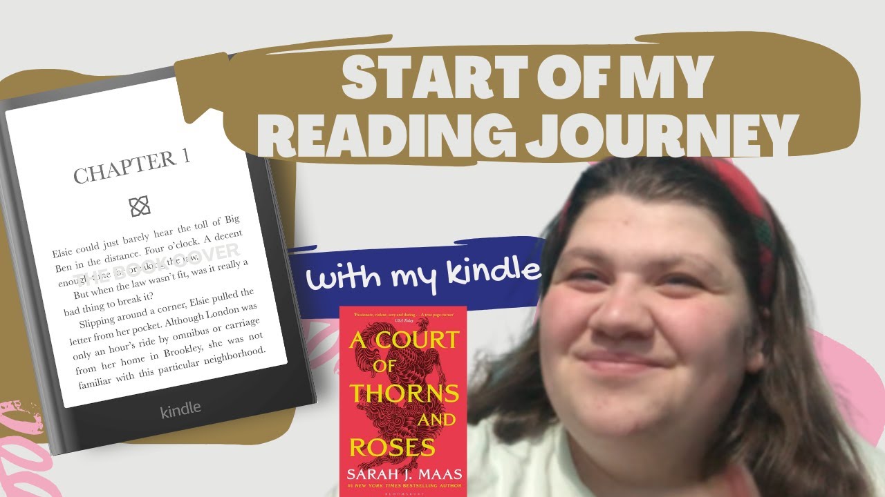 START OF MY READING JOURNEY | getting a kindle,reading ACOTAR | EP 1