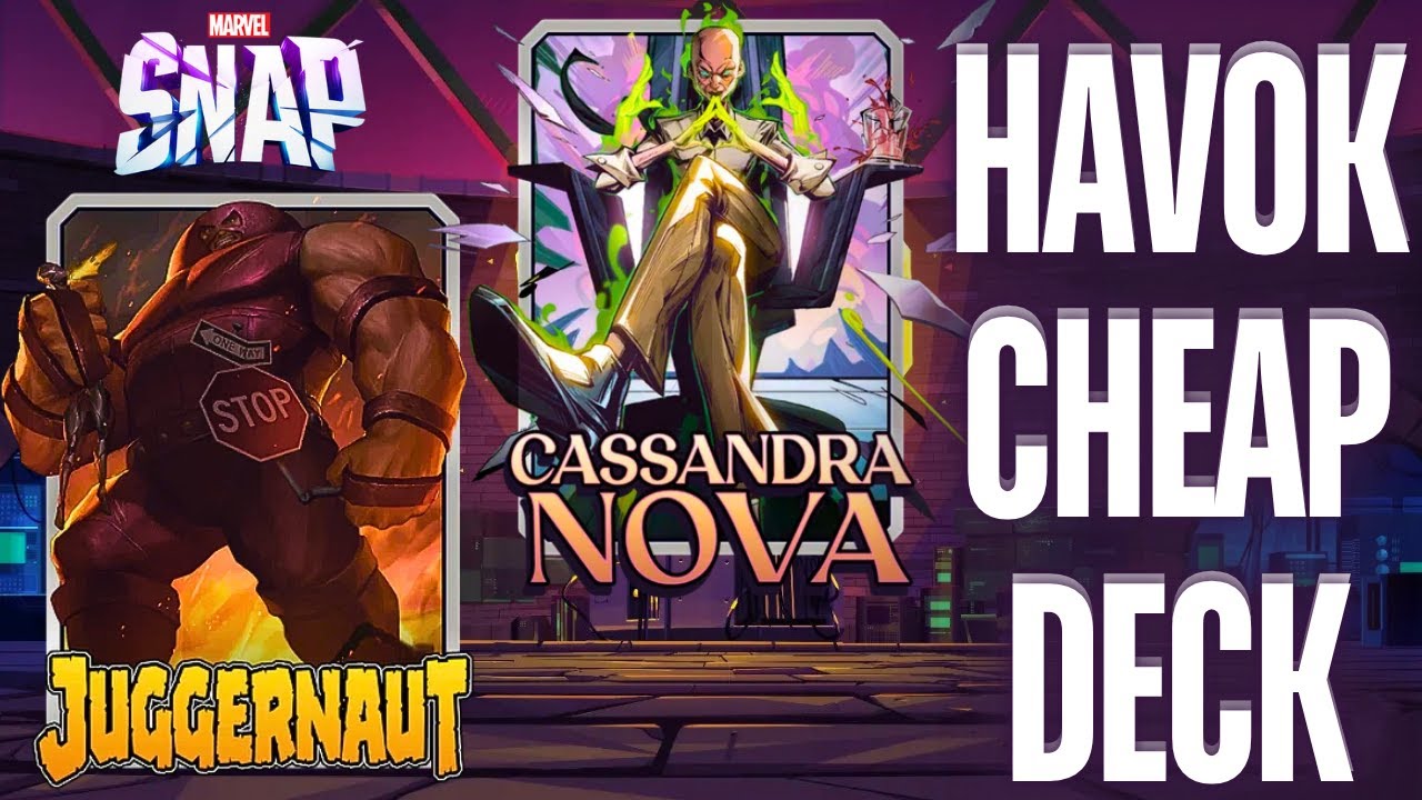 Low Energy ! Best Havok Thena Deck Marvel Snap