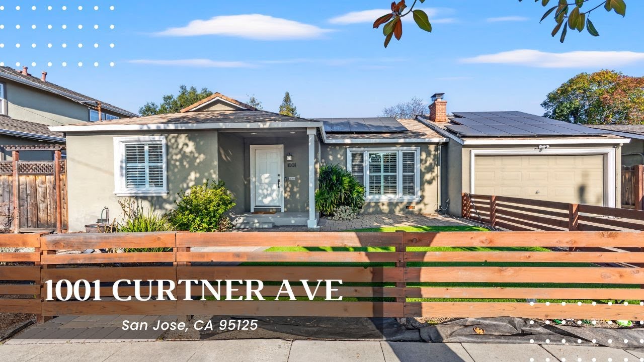 Modern Living in the Heart of Willow Glen – 1001 Curtner Ave