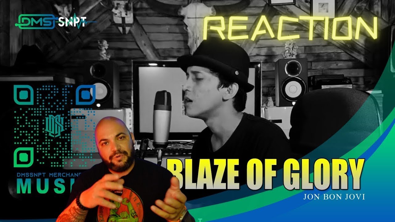 DIMAS SENOPATI - Blaze of Glory (JON BON JOVI) |REACTION|