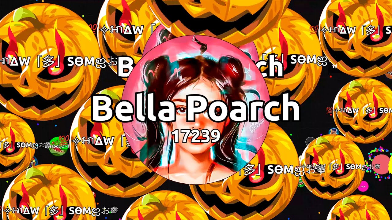 Bella Poarch Plays Agar.io