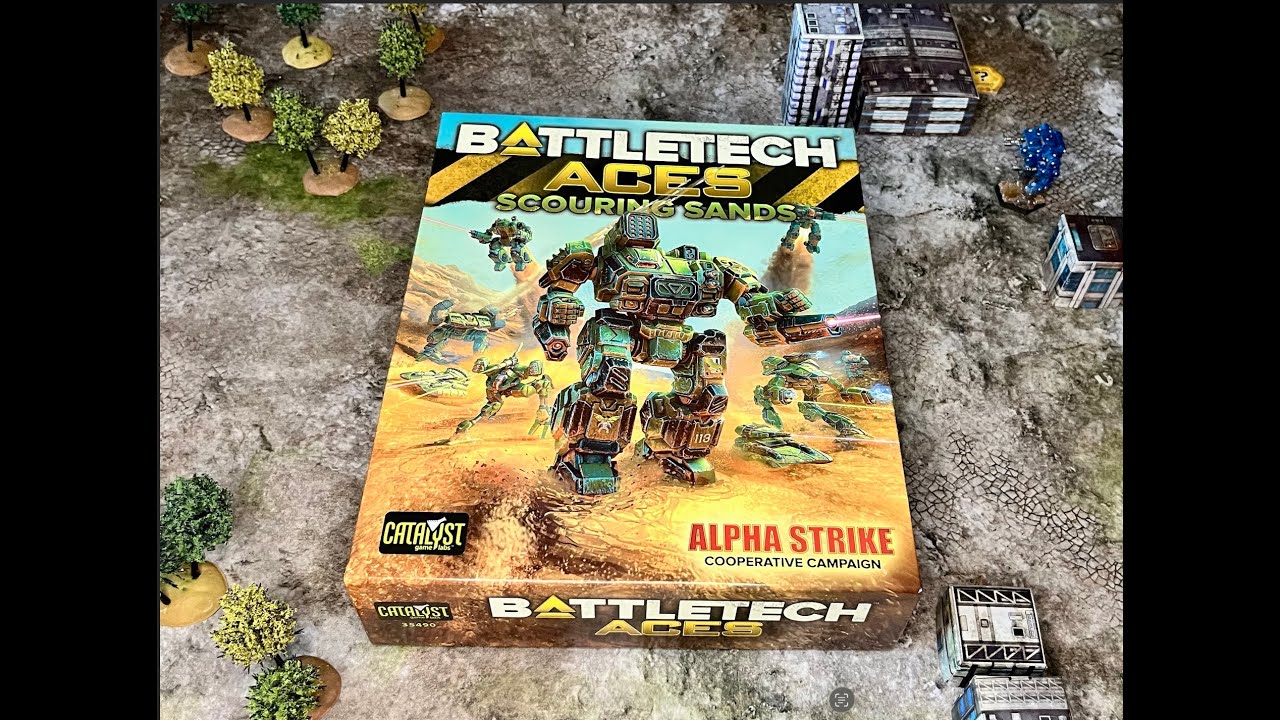 BattleTech: Aces Tutorial/How to Play - Playing Through 1 Turn of Movement/Combat Alpha Strike Solo