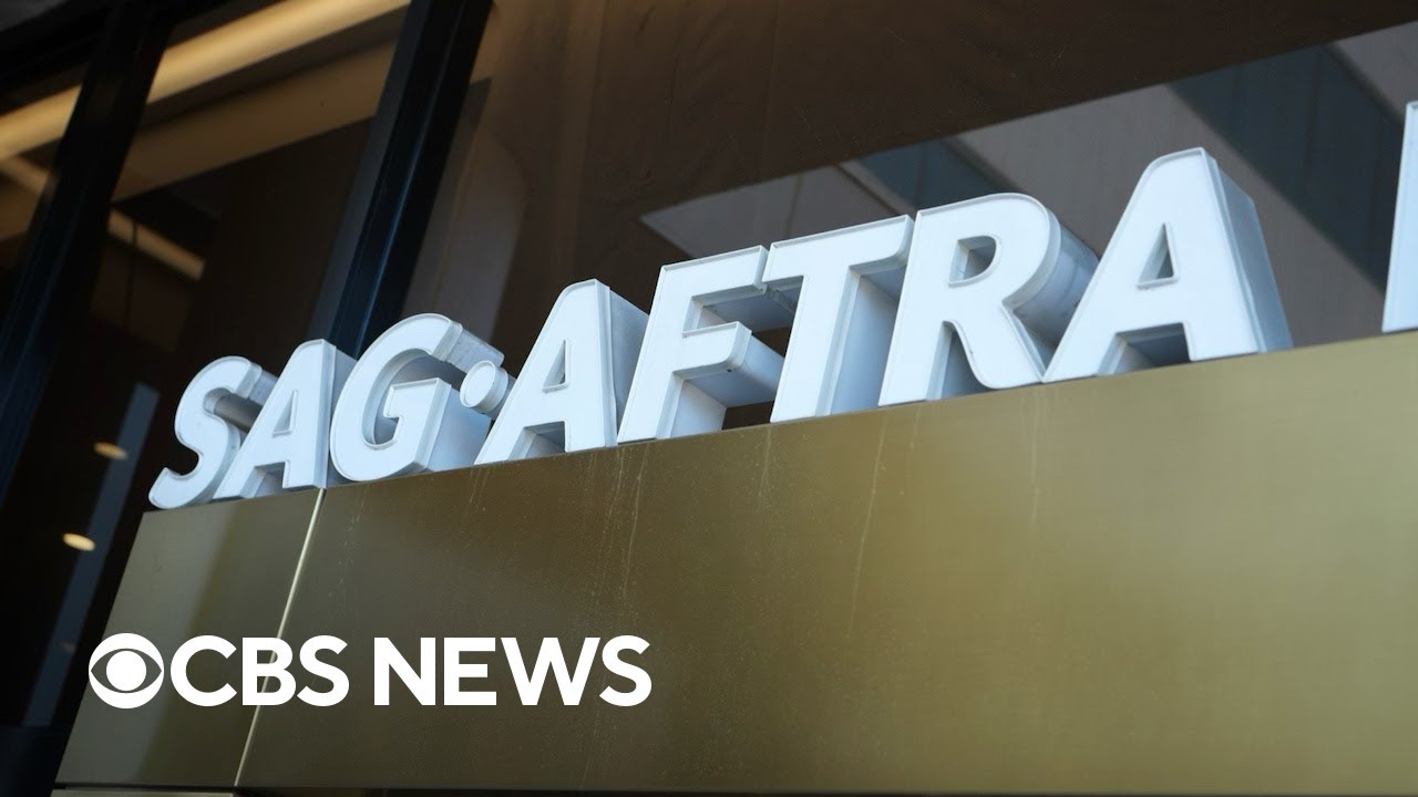 SAG-AFTRA officials announce Hollywood actors strike | full video