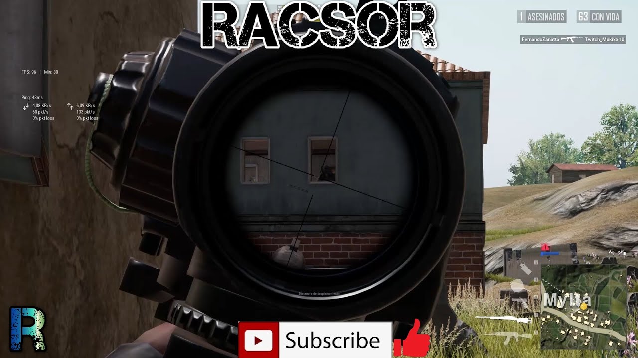 Metiendo buenas mochas con M-24 ((PUBG Lite Racsor))