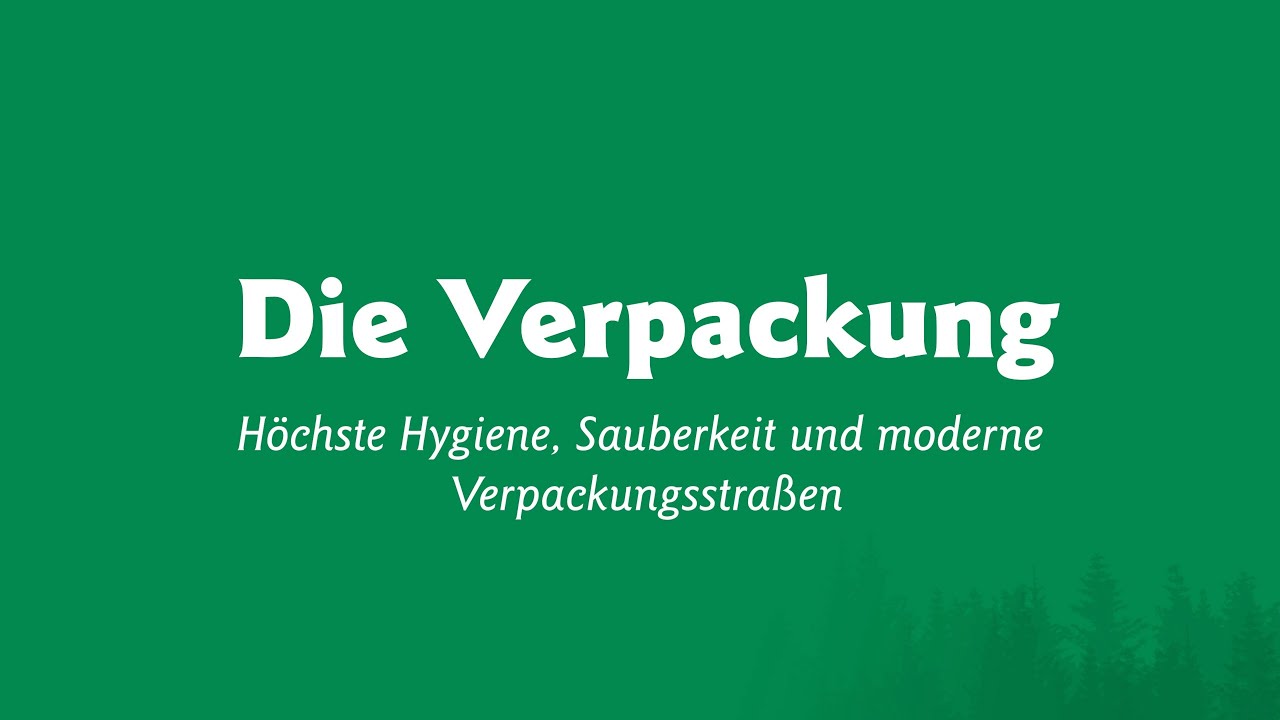 Die Verpackung | Produktion Metzgerei Linder