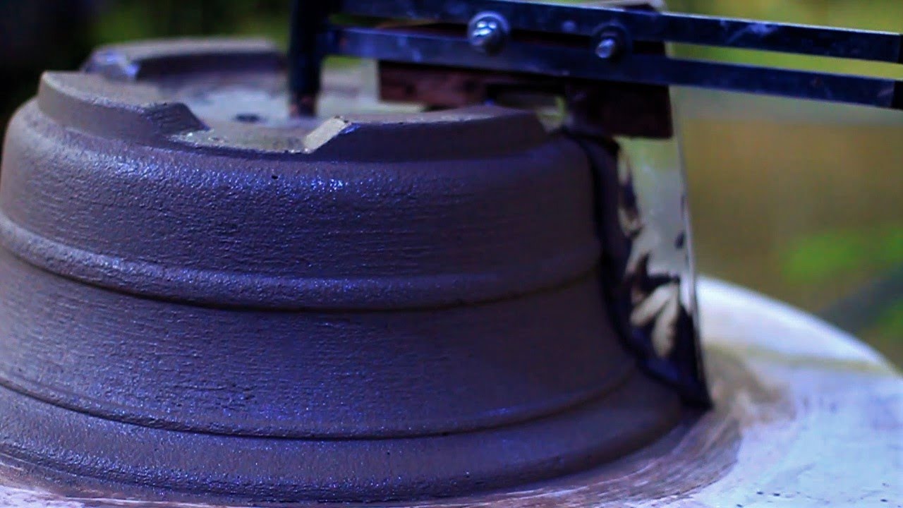 Fabricando vasos com argamassa para Bonsai - vídeo 48