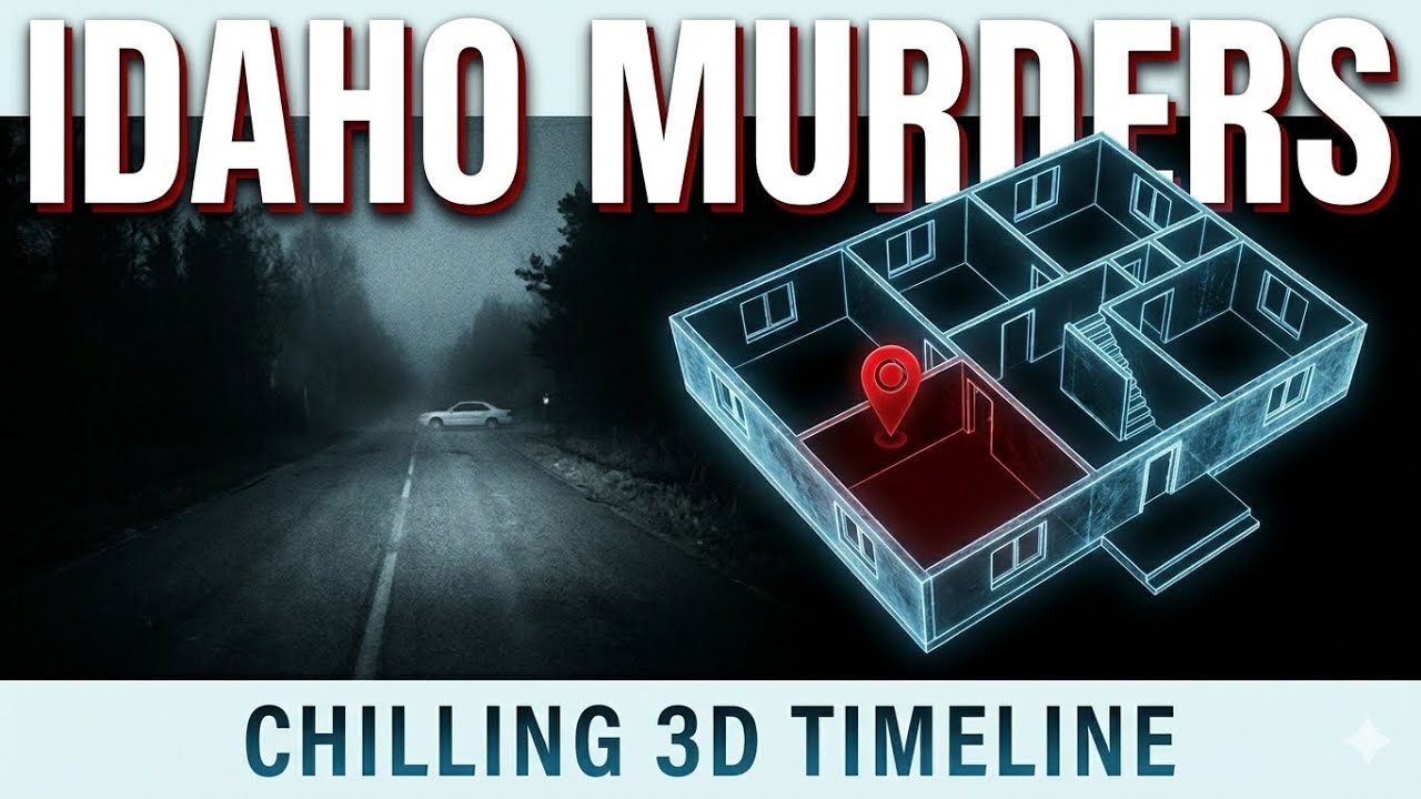 Bryan Kohberger | Idaho Murders Explained Chilling 3D timeline