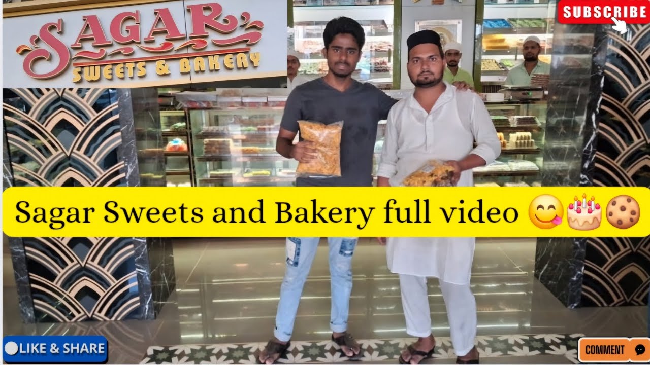 Sagar Sweets & Bakery | #sagar #sweets #bakery #viralvideo #youtube #kajukatli #laddu #mumbra #kausa