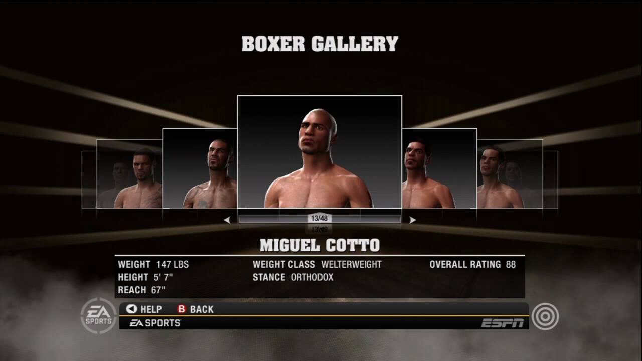 Fight Night Round 4 - Roster HD