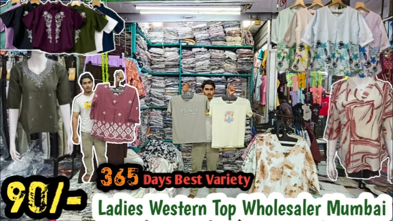 90/- Se T-shirt Top Wholesaler In Mumbai | 365 Days Running Collection For Women Western Outfits 🛍️🔥