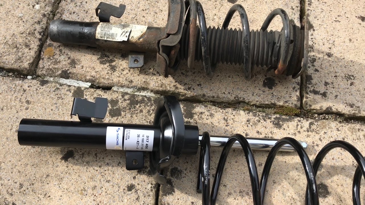 Front Shock Absorber and Coil Spring Replacement - Volvo V40