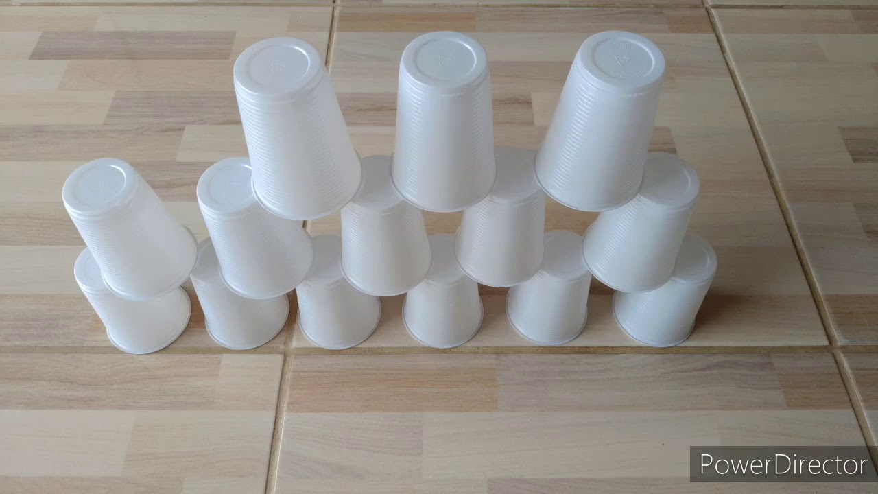 AULA 15-3: JOGOS E BRINCADEIRAS - TORRE DE COPOS