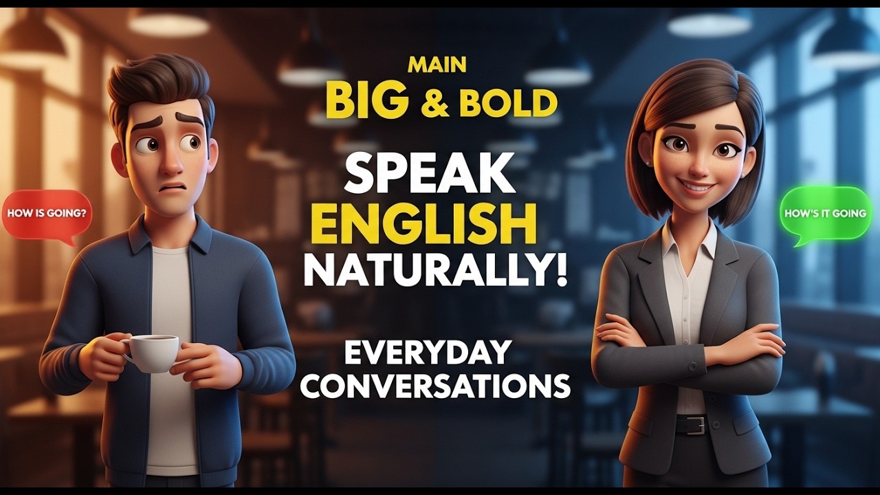 English Conversations You Can Use Every Day | Speak Natural American English Fluently