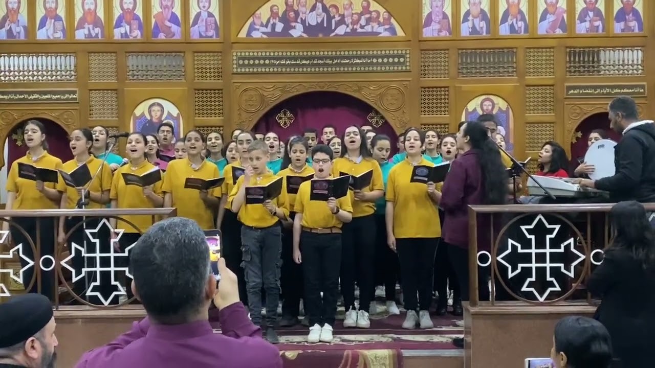 ميدلي اسبوع الالام - كورال الملاك ميخائيل بالقوصية