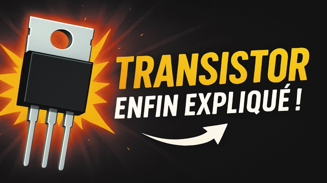 Le Transistor expliqué simplement – Le cœur de l’électronique moderne !