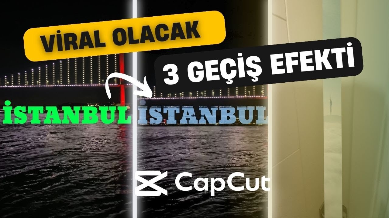 Capcut'ta Viral Olacak 3 Geçiş Efekti! 🔥 (Kimse Bu Hileleri Bilmiyor!)