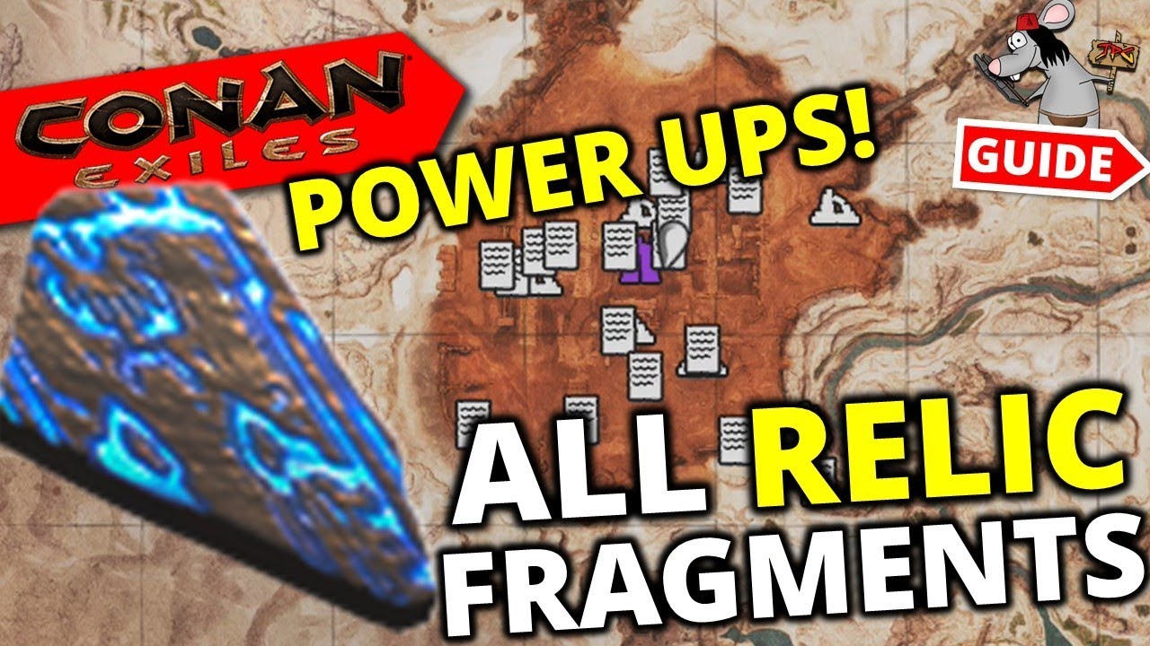 CONAN EXILES Relic Fragments Locations In The Unnamed City - Get More Feats!