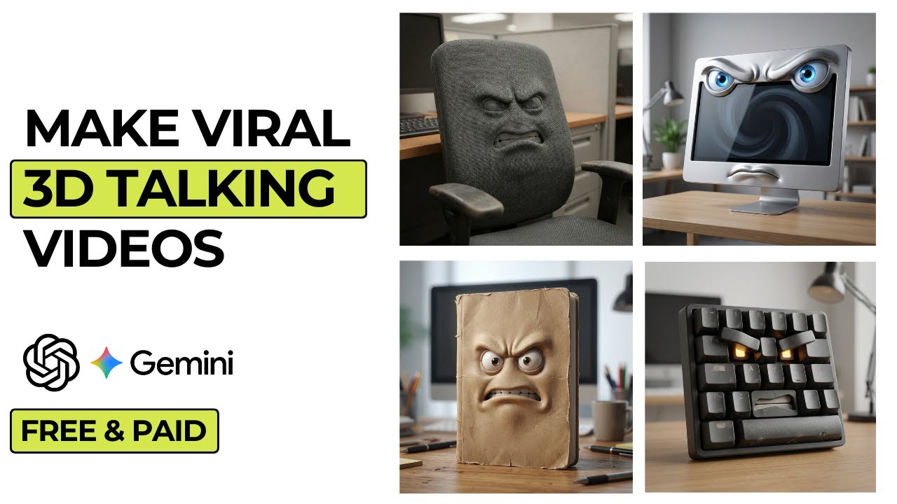 How I Make 3D Talking AI Videos That Get Millions of Views