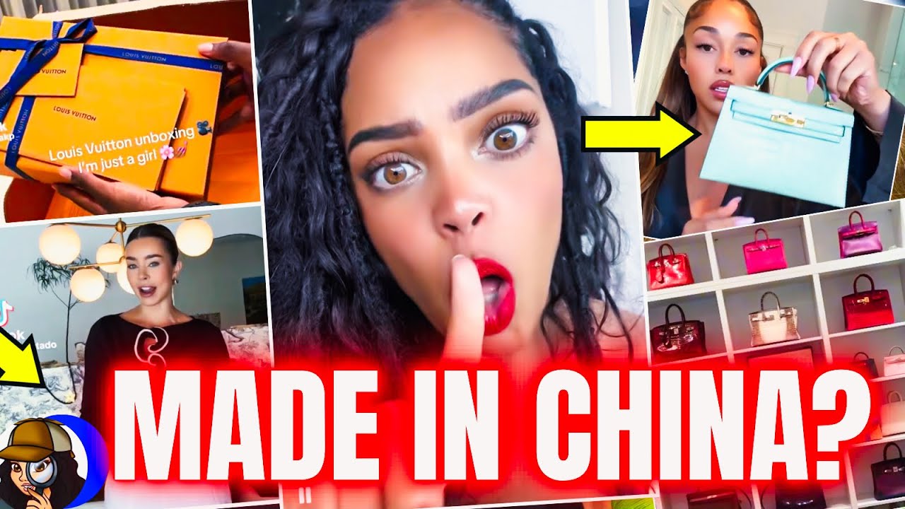 Китай разоблачает Hermès, Dior, LV и другие | ВСЁ СДЕЛАНО В КИТАЕ | Детективы TikTok найдены ТОЧН...