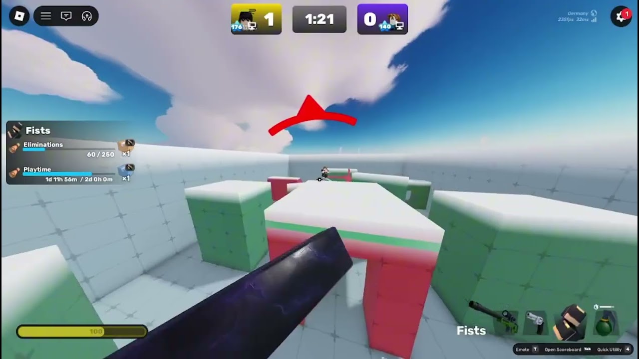 Dal jsem ten  nejlepší clip v Roblox Rivals??