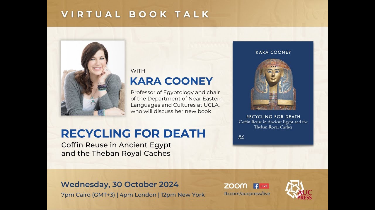 Recycling for Death Virtual Book Talk with Kara Cooney