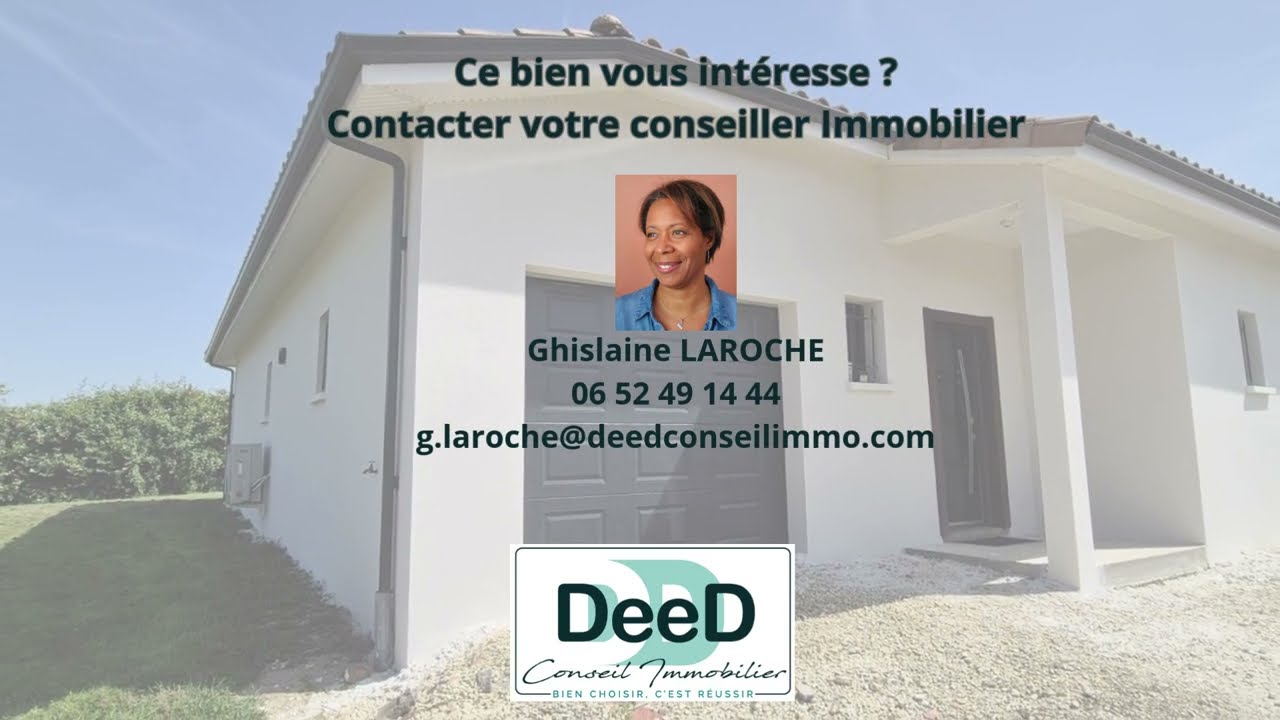 Maison de 6 pièces de plain pied  proximité immédiate du centre ville de Condom