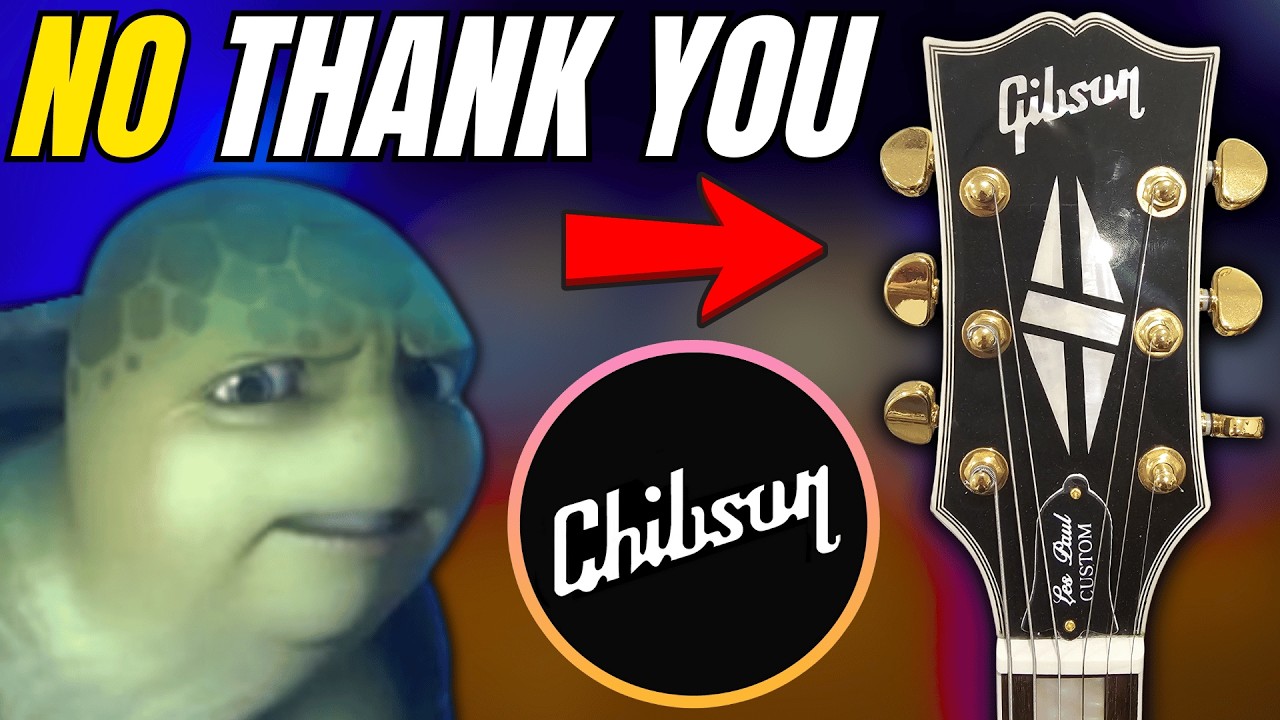 Why I won't buy a Chibson Les Paul😬