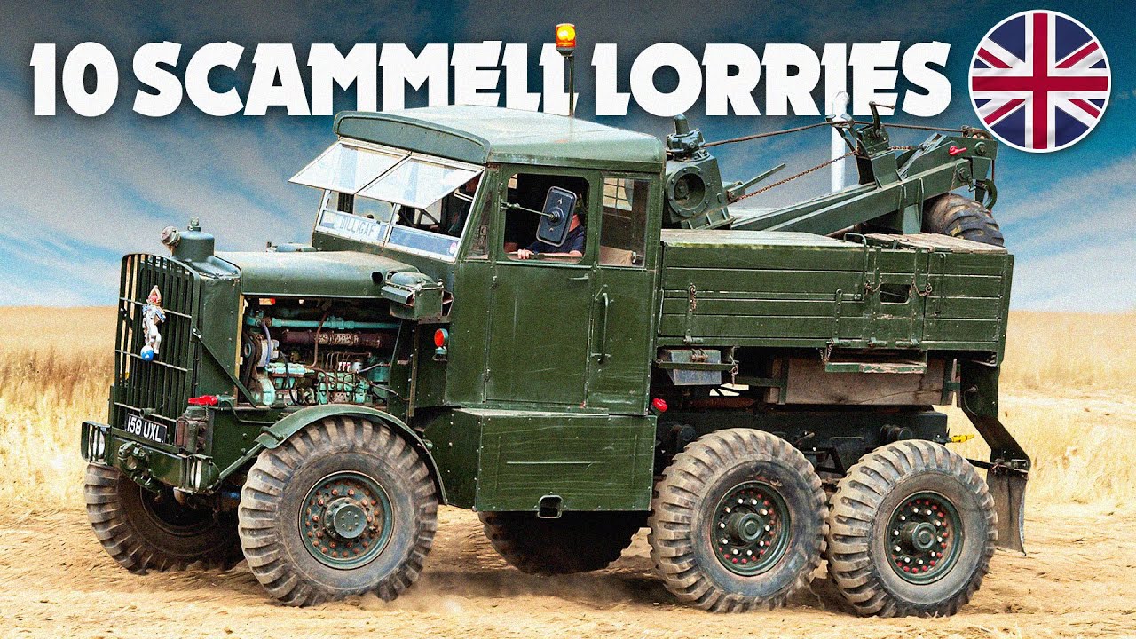 10 Iconic Scammell Lorries you may not remember