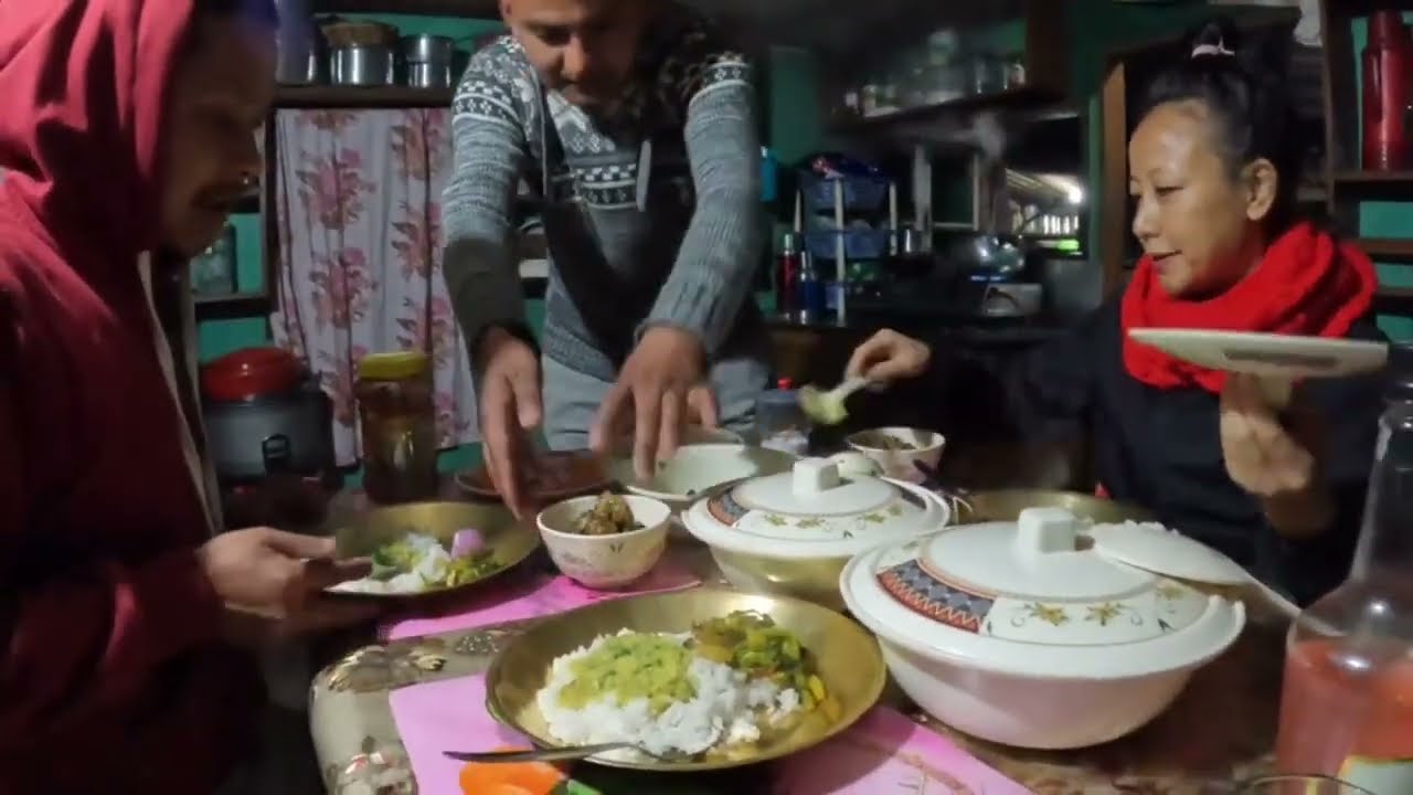 Sandakpu trekking king day 1, srikhola to samanden , gorkhe, NITEN'S vlog