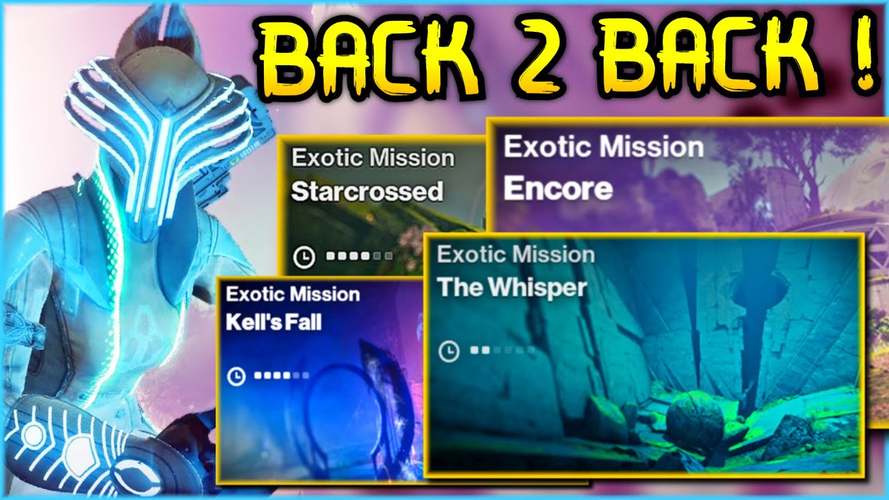 One Warlock Build Vs Pinnacle OPS Missions Back2Back ♥ Destiny 2