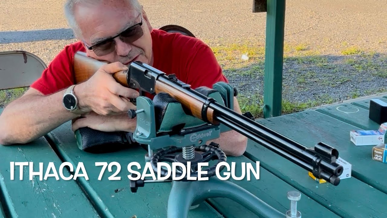 1972 Ithaca model 72 saddle gun lever action 22lr first range trip (Henry h001) made in West Germany