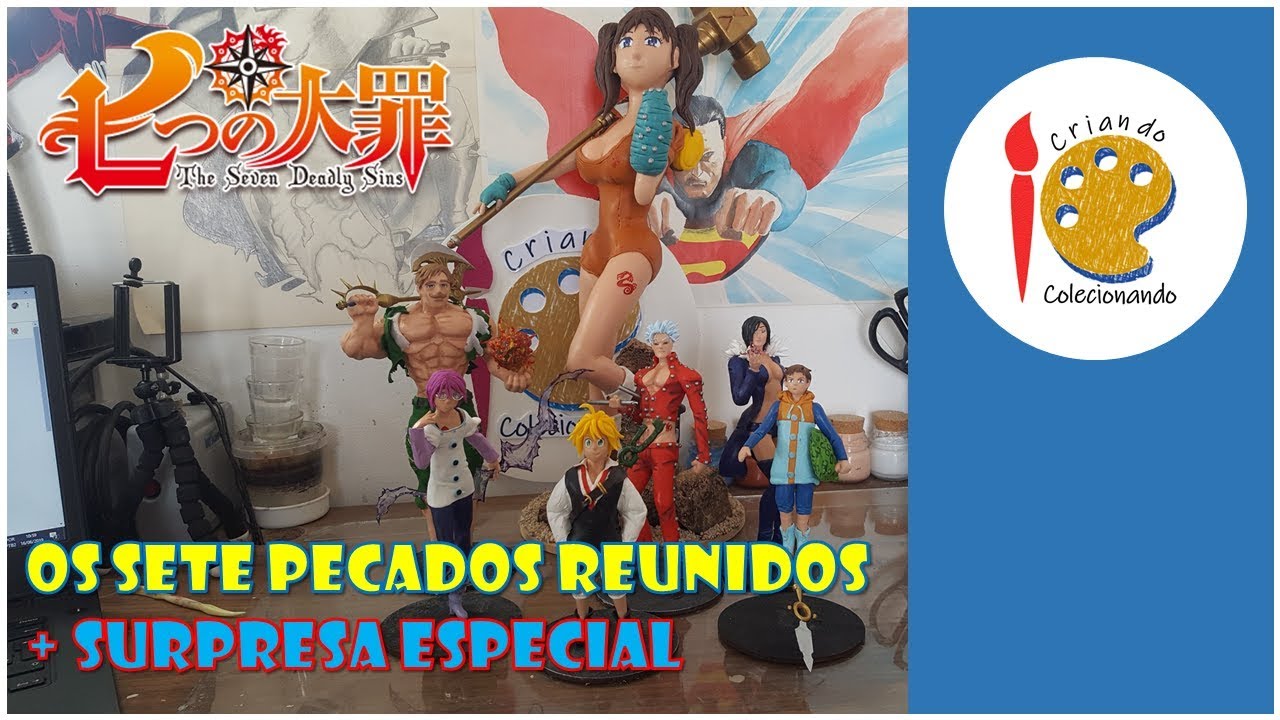OS SETE PECADOS REUNIDOS + SURPRESA ESPECIAL - NANATSU NO TAIZAI