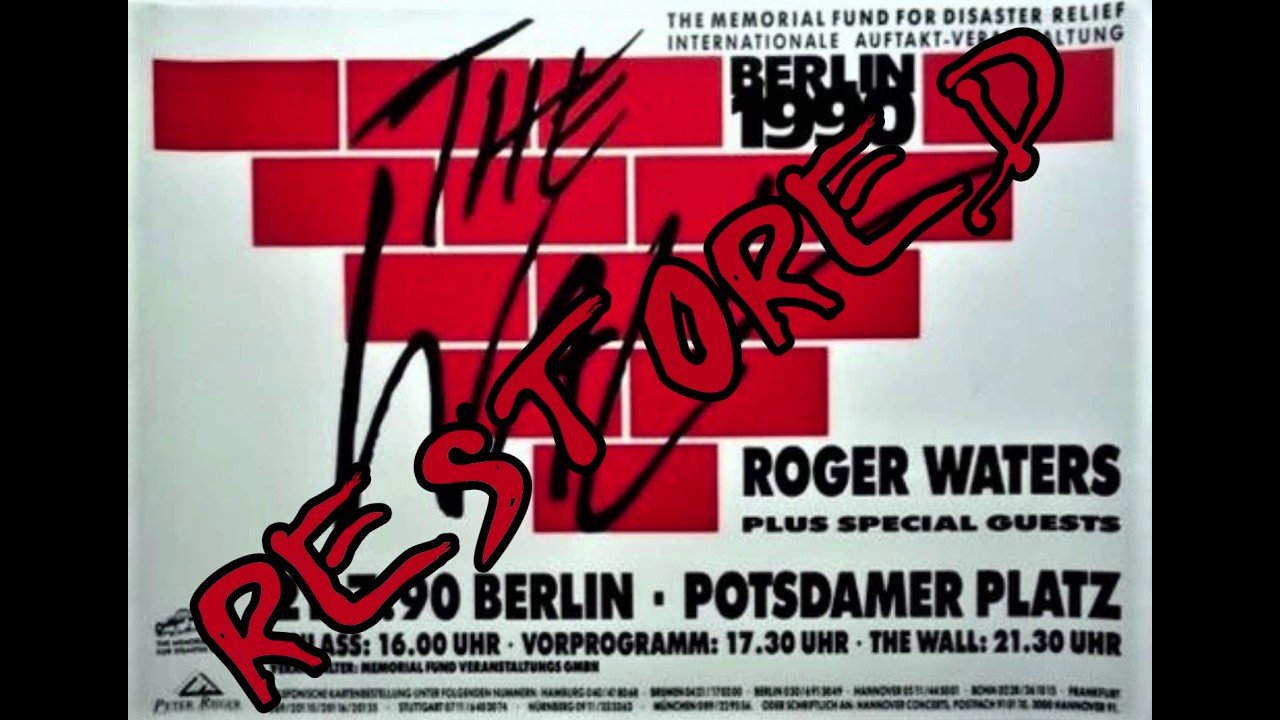 The Wall Live in Berlin - July 21 1990 - Restored and Subtitled (IT)