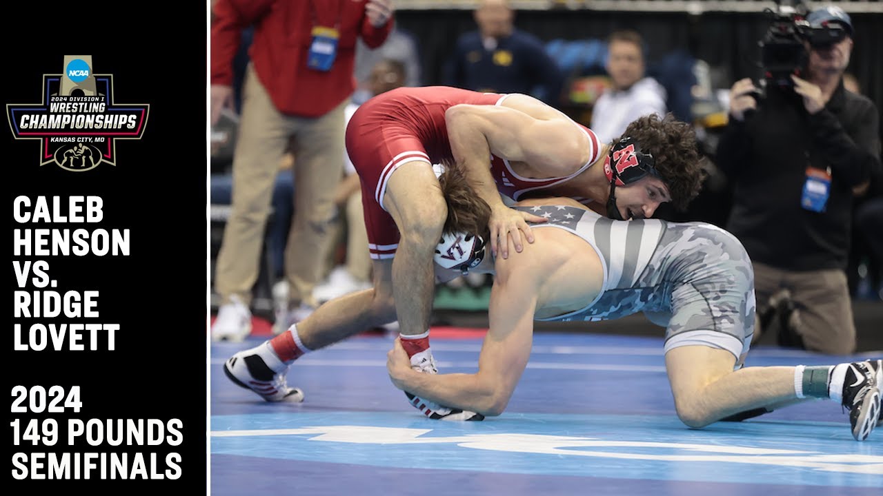 Ridge Lovett v. Caleb Henson: 2024 NCAA wrestling semifinal (149 pounds)
