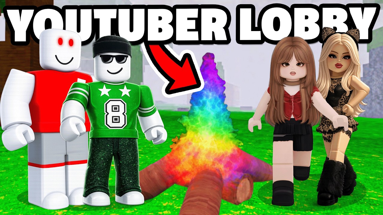 i joined YOUTUBER ONLY SERVER for NEW OP FIRE UPGRADES...