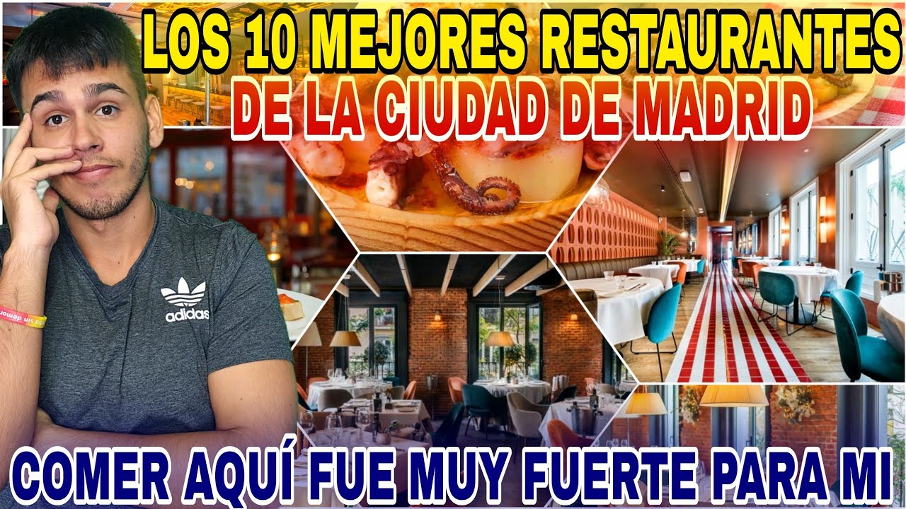 Los 10 MEJORES🔝 RESTAURANTES🍝 de MADRID🇪🇸 para COMER🍴AS&Iacute; FUE MI EXPERIENCIA😱 Cubano Reacciona 2023
