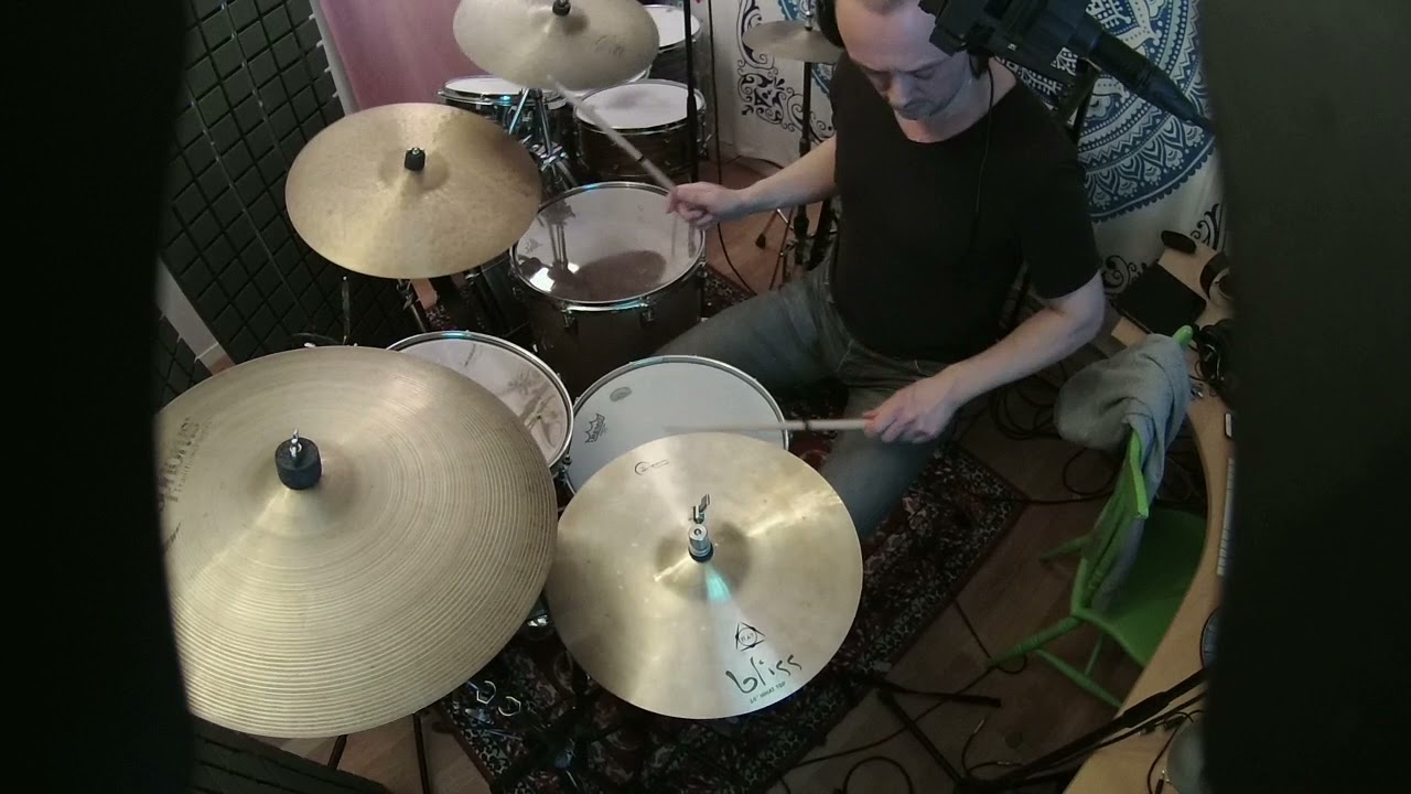 Tightrope -Stevie Ray Vaughan - Drumcover (Ludwig Classic Maple, Supraphonic snare)
