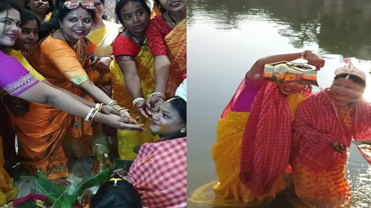 বোনের গায়ে হলুদ পর্ব.... Bengali wedding haldi #bengolivolgs #volgs #weding #foryou #viral 