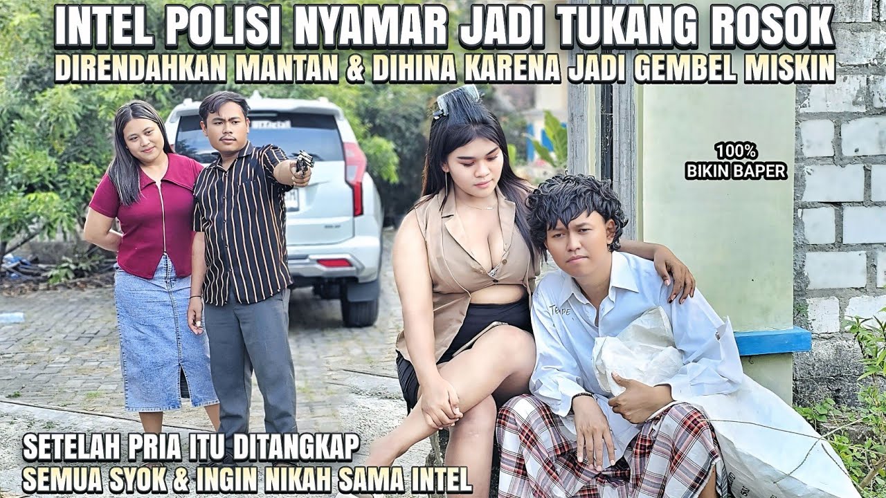 BOS KAYA NYAMAR JADI TUKANG ROSOK DIHINA MISKIN OLEH MANTAN - PADAHAL DIA INTEL POLISI ! 100% BAPER