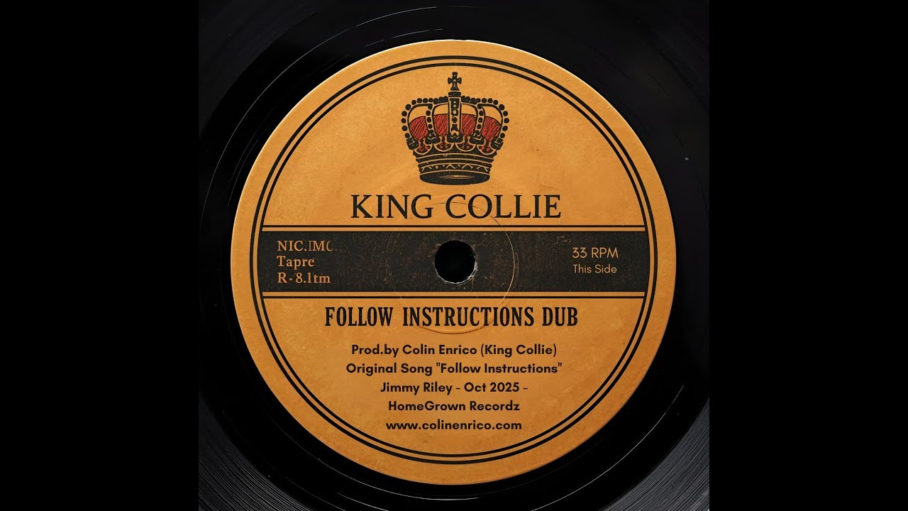 KING COLLIE 👑 FOLLOW INSTRUCTIONS DUB (VINTAGE KING TUBBY STYLE)