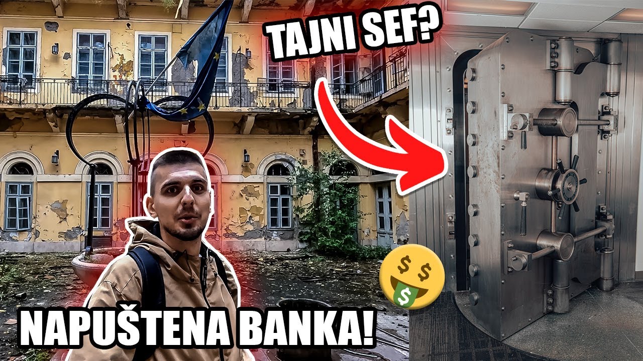 NAŠAO SKRIVENI SEF U NAPUŠTENOJ BANCI 💰🏦🤑