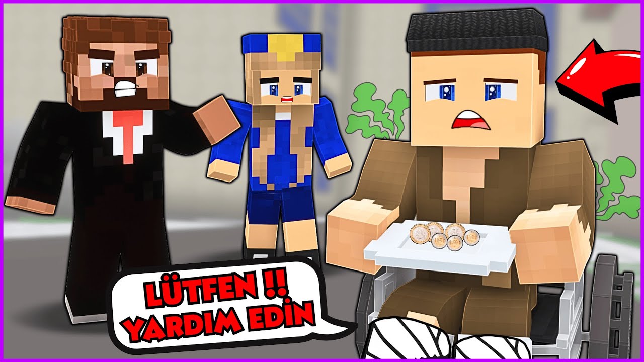 SAKAT KEREM KOMİSER POLİSLİKTEN KOVULDU, DİLENCİ OLDU! 😱 - Minecraft