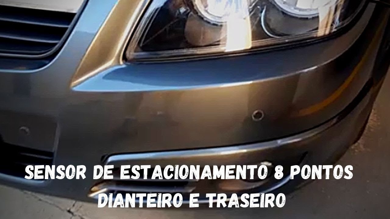 SENSOR DE ESTACIONAMENTO 8 PONTOS ( EXPLICAÇÃO )