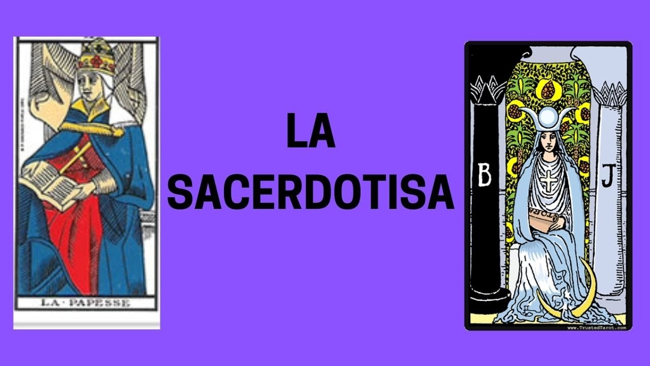 APRENDER TAROT - La sacerdotisa... La papesse... The high priestess.....