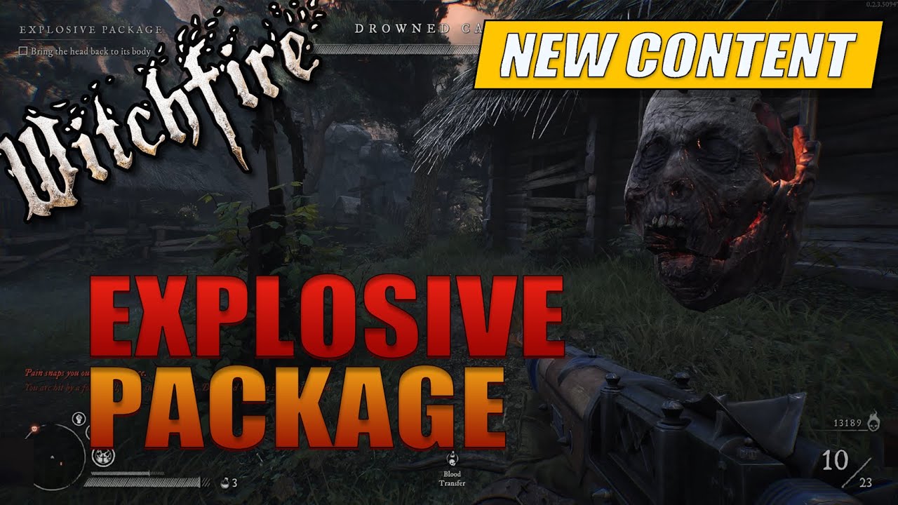 Witchfire - Explosive Package Quest | Lost Head