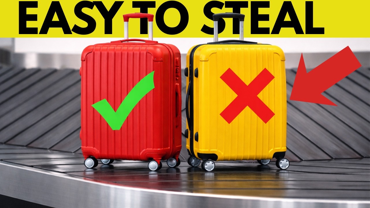 This Is Why Your Luggage Gets Stolen at the Airport Airlines HATE These 9 Luggage Hacks